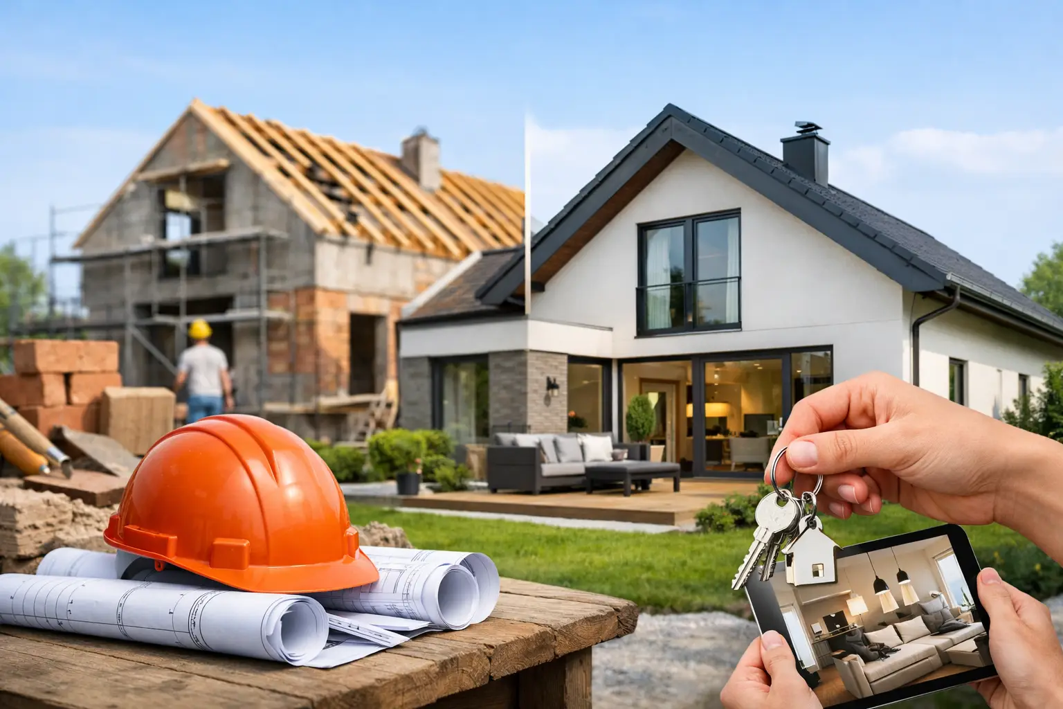 Construcție casă la cheie: ce primești real