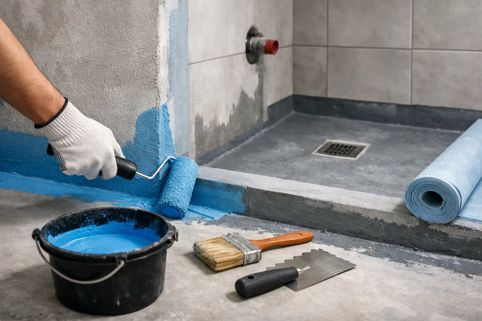 Bathroom waterproofing steps explained corect