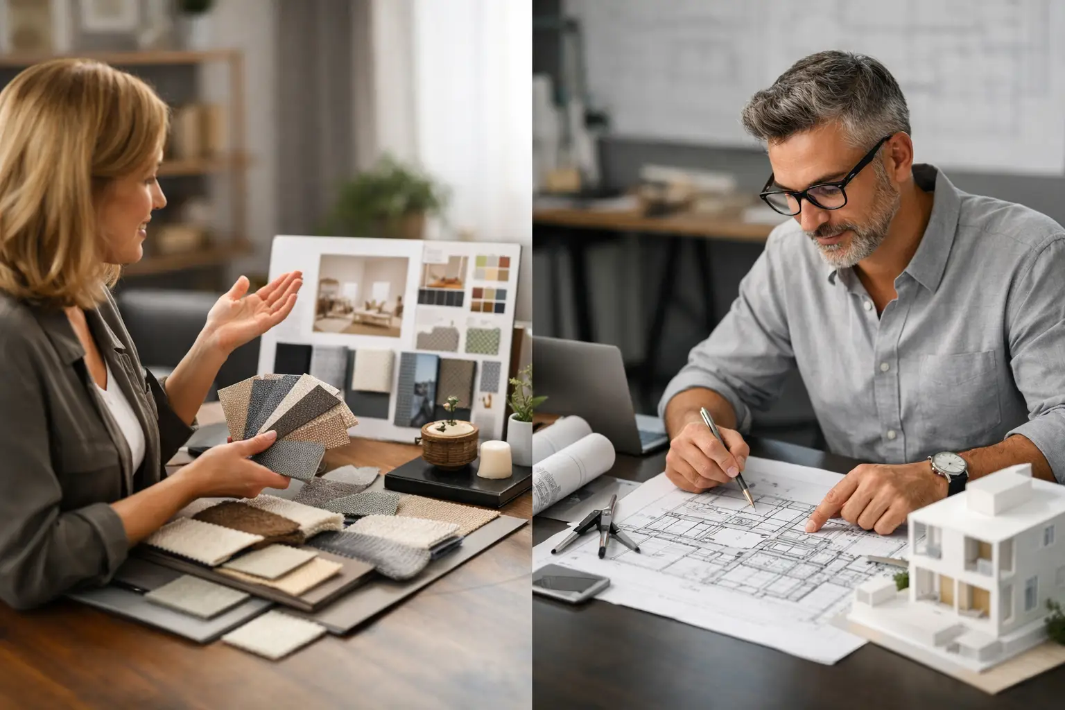 Designer interior sau arhitect? Alegerea corectă