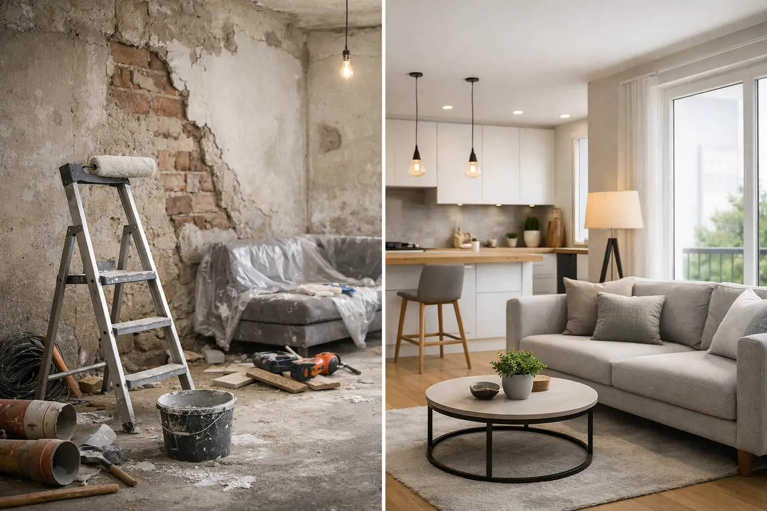 Renovare apartament vechi sau nou?