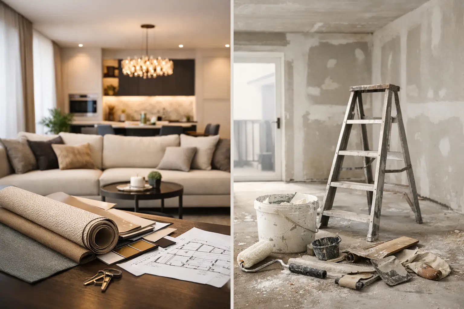 Renovare premium versus standard: ce alegi?